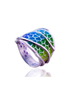 Colorful Trencadís Ring