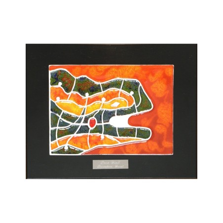 Picture Bas-relief Lizard Park Guell