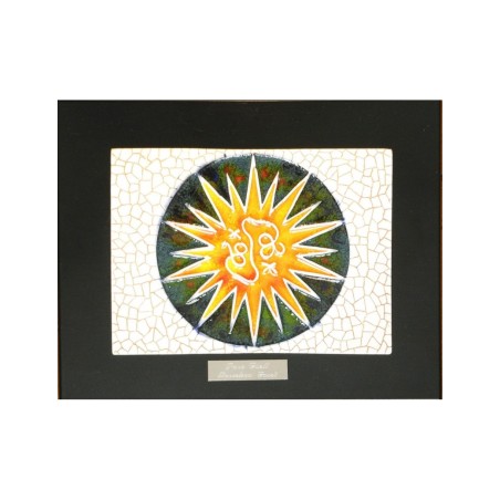 Cuadro bajorrelieve rosetón Parc Güell