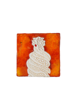 Ceramic Magnet La Pedrera Chimney