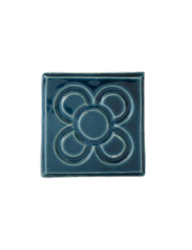 Ceramic Magnet Barcelona Flower