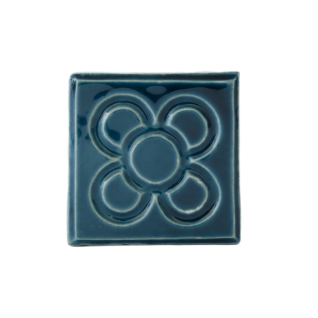 Ceramic Magnet Barcelona Flower