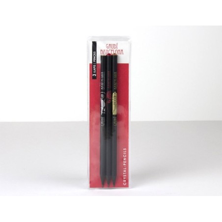 Set 3 llapis Gaudí Crystal