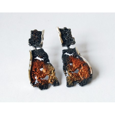 Intenzza longues boucles d'oreilles