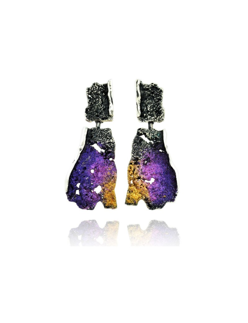 Intenzza longues boucles d'oreilles