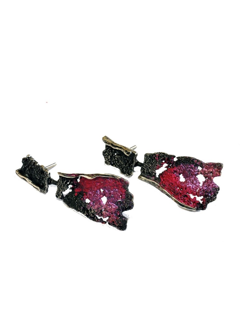 Intenzza longues boucles d'oreilles
