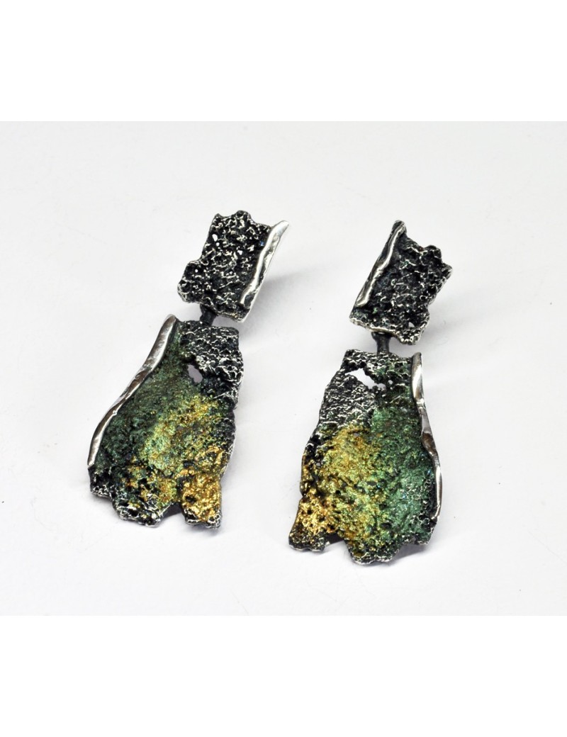Intenzza longues boucles d'oreilles