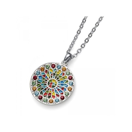 Pendentif Gaudí Rosette Multicolor