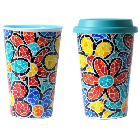 Thermal Ceramic Mug Spring Gaudi