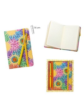 Notebook With Pen Gaudí Multicolor