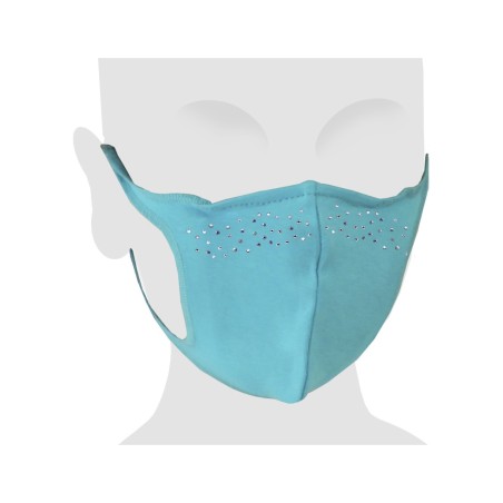 Elegance Swarovski Cotton Face Mask