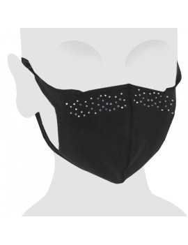 Masque en coton avec Swarovski pour enfants L.O.L. Surprise!  Couleur fuchsia