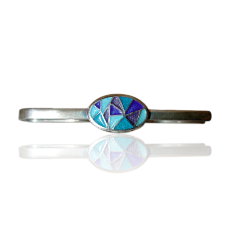 Tie Pin Blue  