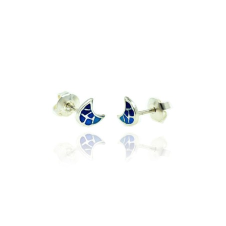 Pendientes Luna Gaudí Trencadís Blue  