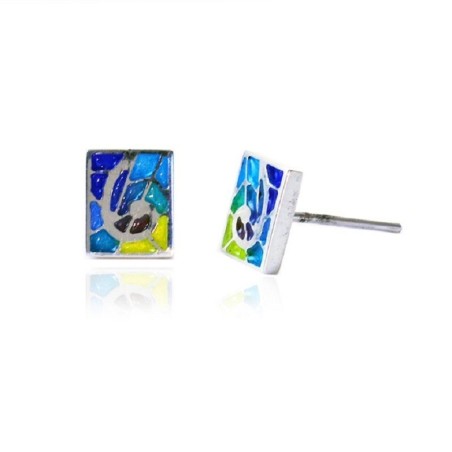 Small earrings Stairs Trencadís