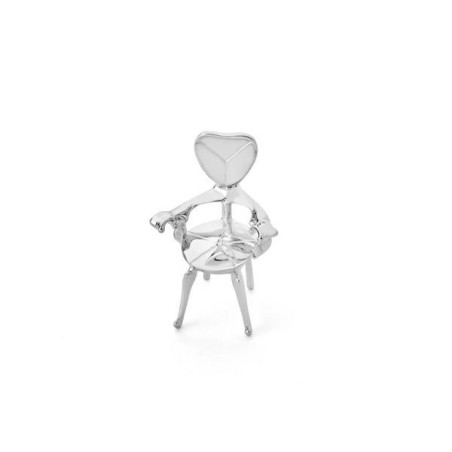 Miniatura Butaca Calvet en plata