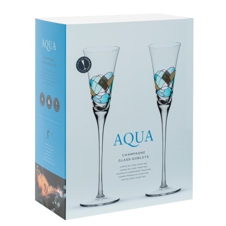 2 Copes Cava Gaudí Aqua