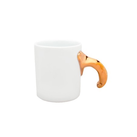 Tasse en céramique Salamandre dorée Gaudi