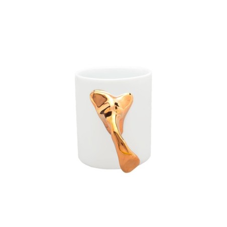 Ceramic Mug Gold Salamander Gaudi