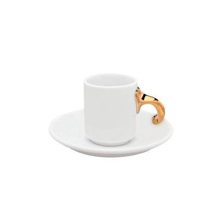 Golden Handle Gaudi Mila Espreso Cup