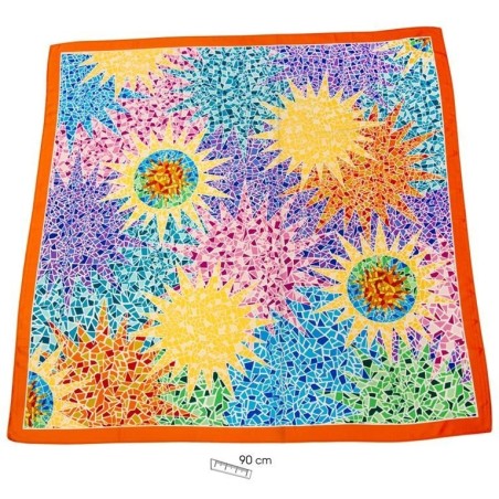 Fulard Estampado Gaudí Multicolor