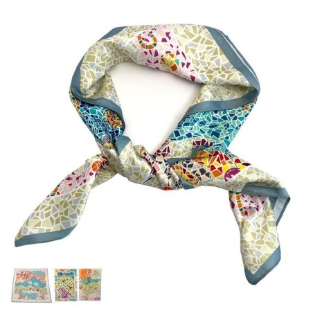 Printed Scarf Gaudi Elements