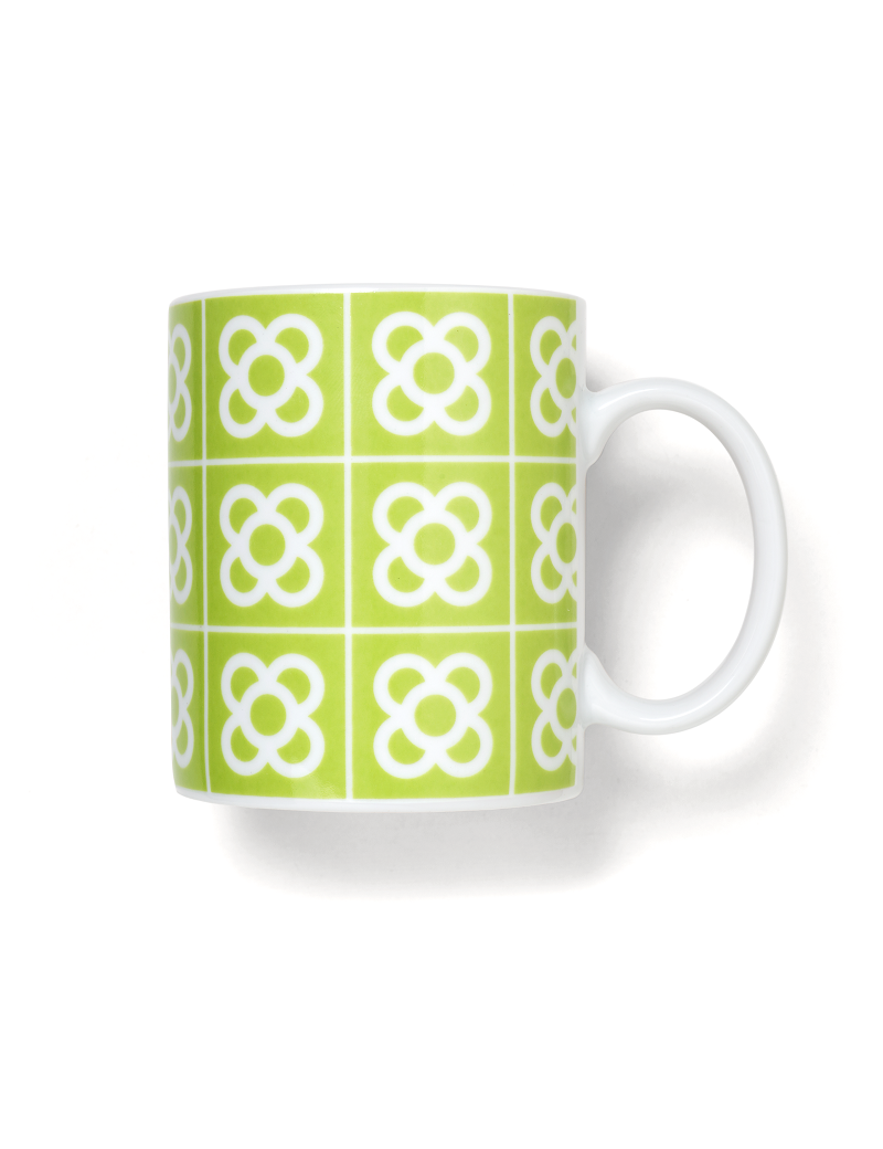 Taza Baldosa Flor Barcelona
