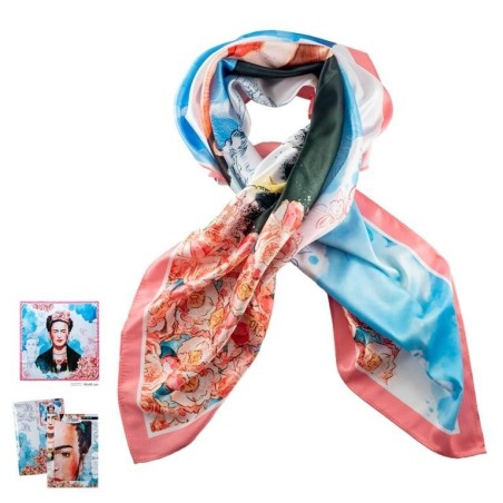 Printed Scarf Frida Khalo