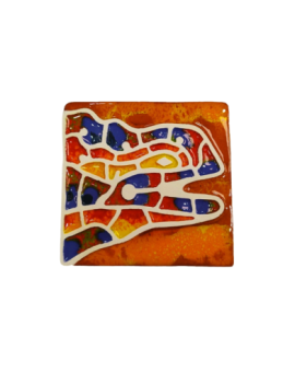 Ceramic Magnet Drac Parc Güell