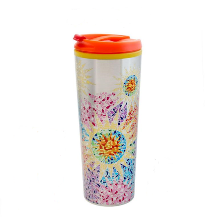 Mug térmico de viaje Gaudí Multicolor