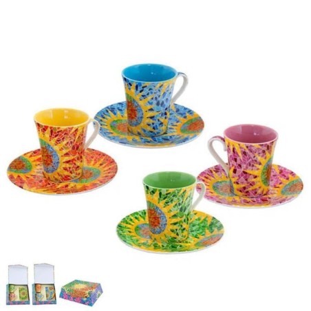 Ensemble de deux tasses Gaudí Multicolor