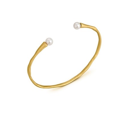 Pulsera dorada perla Barcelona