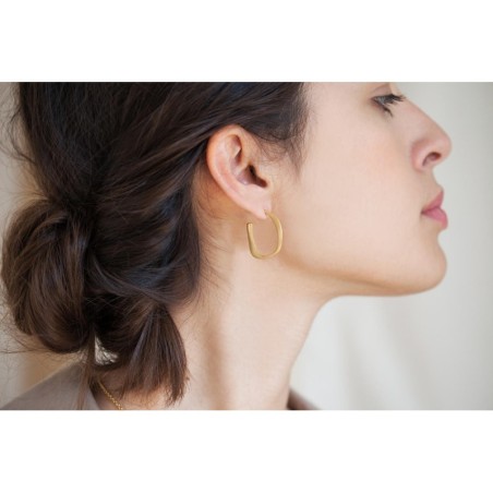 Golden Earrings Gaudi Pedrera Barcelona