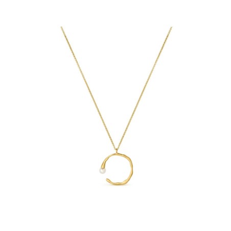 Pendentif dorée perle Barcelone