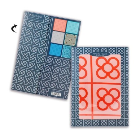 Mocador Estampat Barcelona Flor Panot