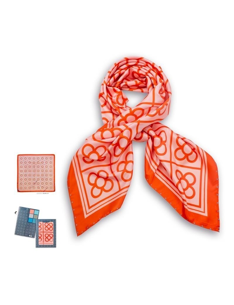 Mocador Estampat Barcelona Flor Panot