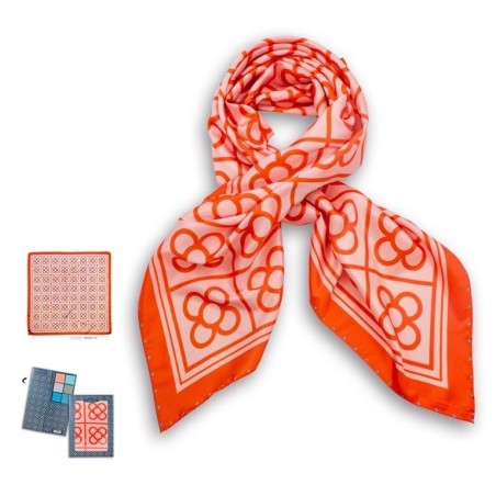 Mocador Estampat Barcelona Flor Panot