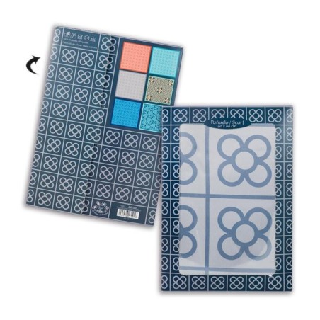 Mocador Estampat Barcelona Flor Panot