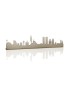 Golden Barcelona Skyline
