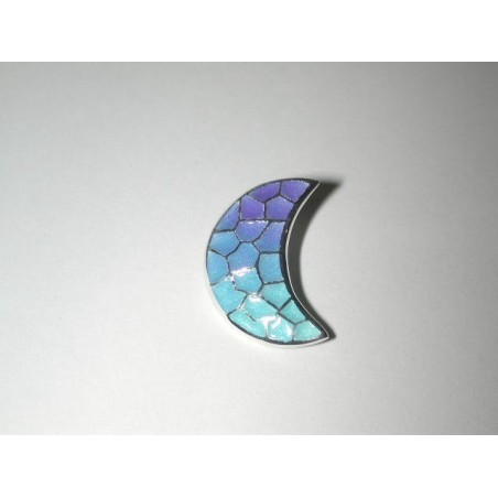 Colgante Luna Gaudí Trencadís Blue S  