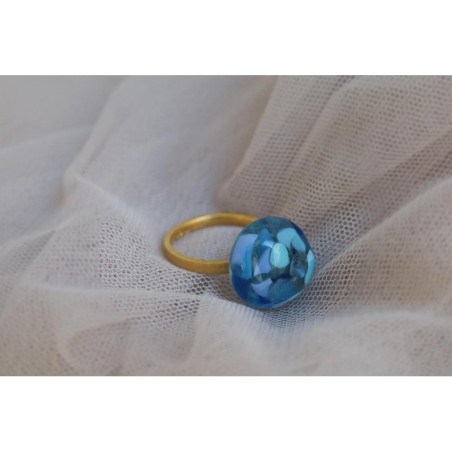 Bague bleu Batlló Barcelona