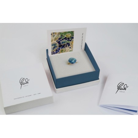 Barcelona Batllo Blue Ring