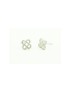 Pendientes Blancos Flor Panot Barcelona