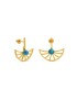 Barcelona Guell Golden Earrings