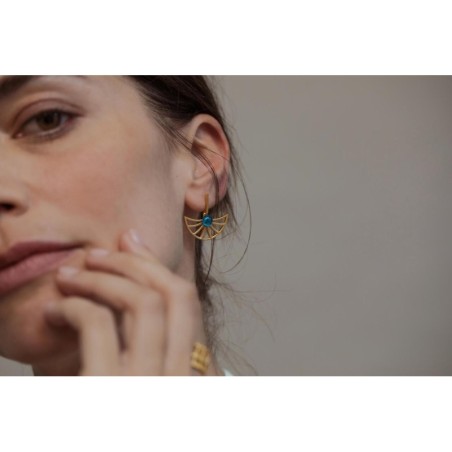 Barcelona Guell Golden Earrings