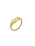 Bague plaquée or Gaudi Pedrera