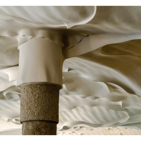 Bague plaquée or Gaudi Pedrera