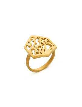 bague-plaquee-or-hexagonal-gaudi