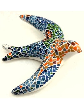 Ceramic Swallow Trencadis Soles
