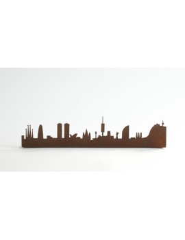 Rust Skyline Barcelona Magnet